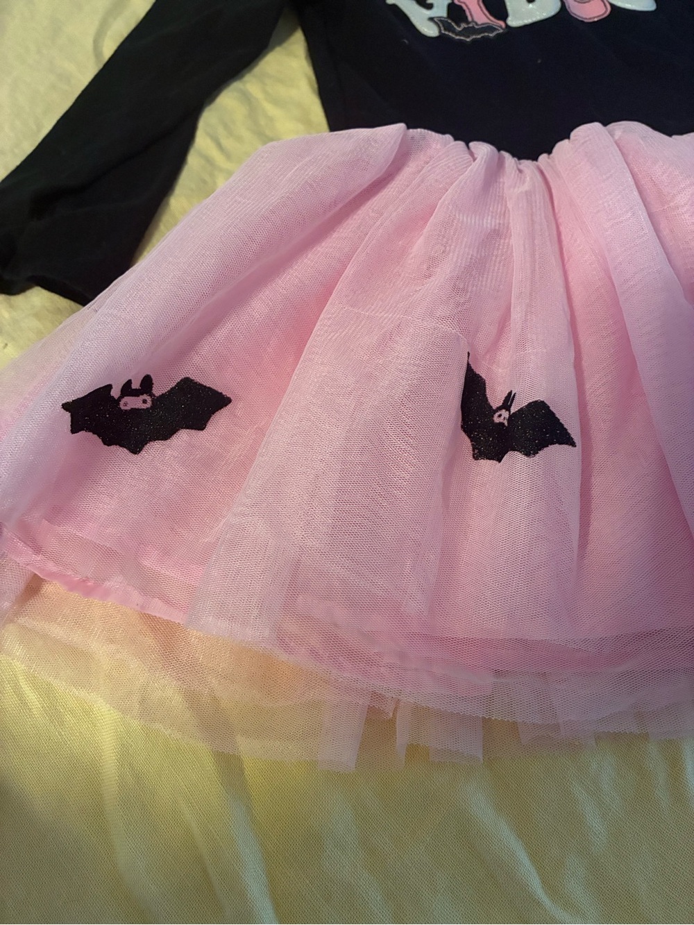 Spooky Vibes Girl’s 6 Tulle Halloween Dress - Picture 2 of 6